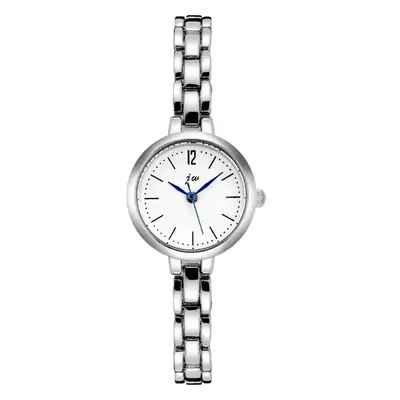 Women's Silver Quartz Bracelet Watch for Girls