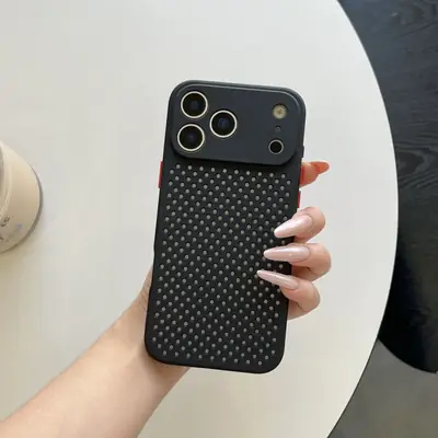 Purple Silicone Phone Case for iPhone 17 Pro Max