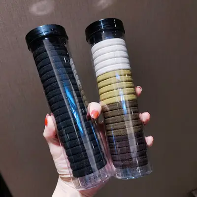 Korean 20 Canned Hair Rope for Women's Head