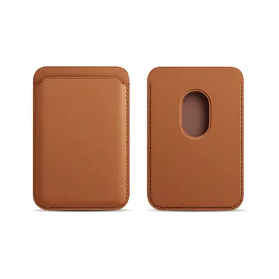 Apple 14 Magsafe Card Case Leather Pink Magnetic