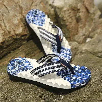 Slippers Men's Summer 2021 New Fashionable Home Fashionable Men's Slippers Beach Sandals Men's Four Seasons Casual Flip-Flops