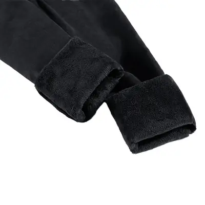 Women Fleece Lined Slimming Jeans Blue Winter
