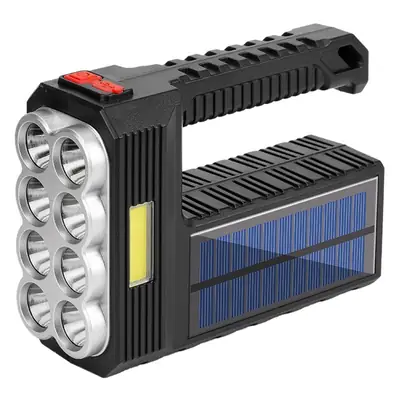 Solar Rechargeable Super Bright LED Flashlight