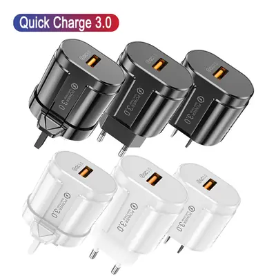18W 3A QC3.0 Fast Charging Car Charger