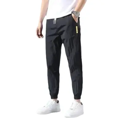 Men's Black Quick-Drying Jogger Pants