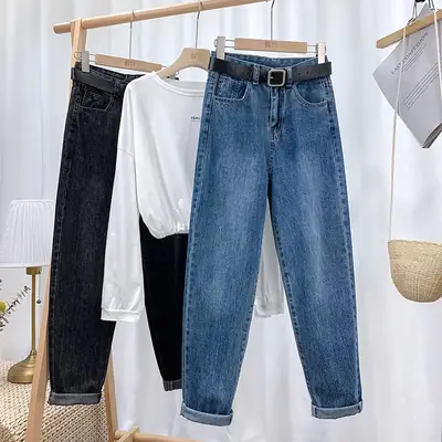 Korean Style Slim Waist Pants for Girls 2021