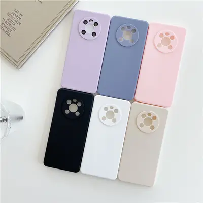 White Straight Edge Rubik's Cube Phone Case Glory 30pro