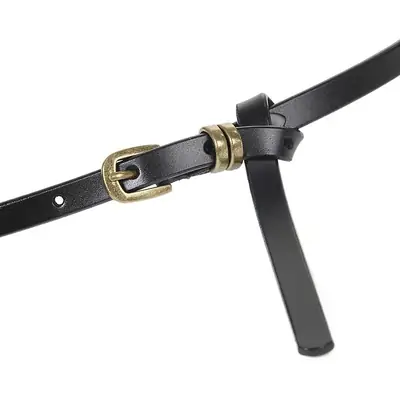 Genuine Leather Vintage Belt for Women