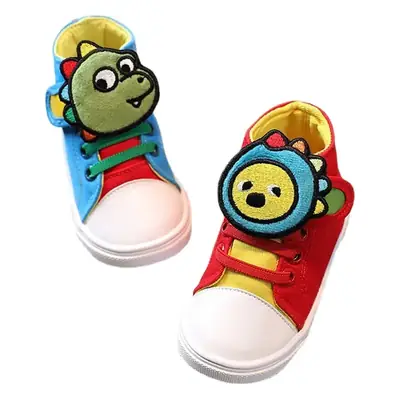 Children's spring and autumn sneaker dinosaur shoes children's shoes baby toddler shoes soft bottom baby shoes children baby sneaker