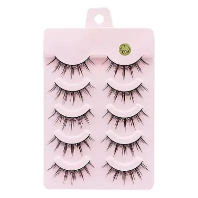 False Eyelashes 009 Pack for Natural Nude Makeup