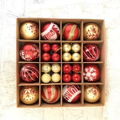 2021 Christmas Ball Decor 3cm 44 Piece Box