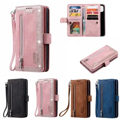 Pink Glitter 9-Layer Phone Case for iPhone 17