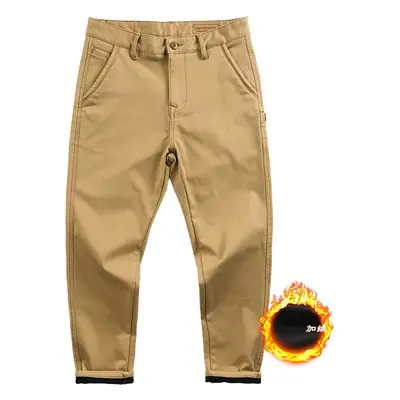 Men's Micro-Stretch Slim Fit Casual Pants Tan