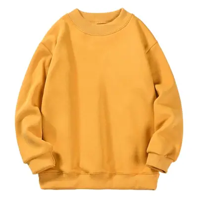 Kids Fleece Sweatshirt Green Mid Size High Collar