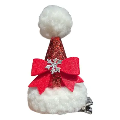 Christmas Hairpin with Fairy Hat for Kids