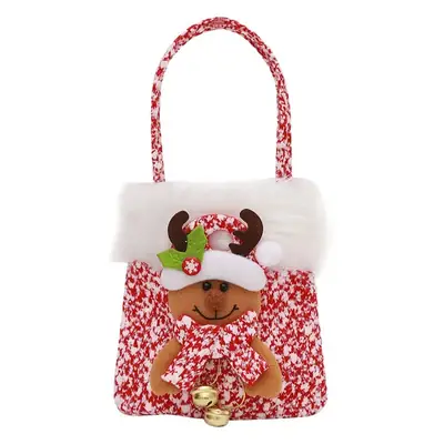 Christmas Apple Bag for Kids with Candy Print