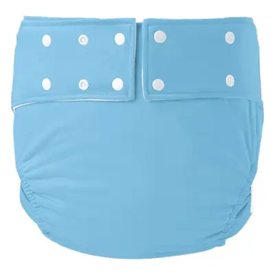 Black Waterproof Adult Diaper with Buttons