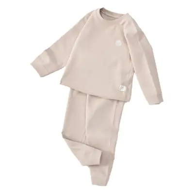 Women Cotton Cartoon Pullover Pants Set Pink Four Seasons