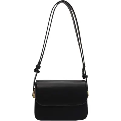 Retro Square Shoulder Bag Brown 2021