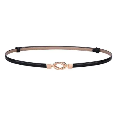 Women's Genuine Leather Thin Waist Chains for Fashion Suit Coat Belt