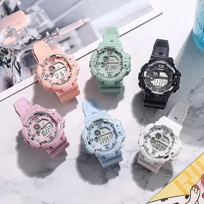 INS Student Party Sports Watch Waterproof Luminous Watch for Men Women