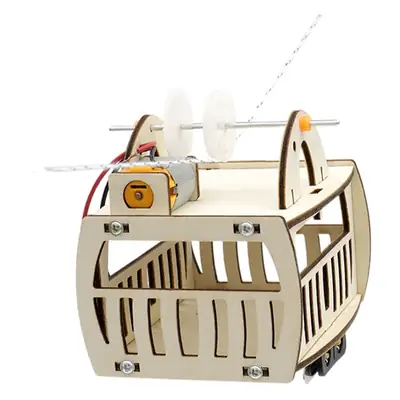 Smart Optical Cable Car for Kids Educational DIY Hanging Basket