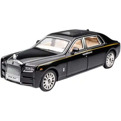 Phantom 1:24 Simulated Metal Car Model Ornaments Luxury Car Sedan Kidsren's Toy Car