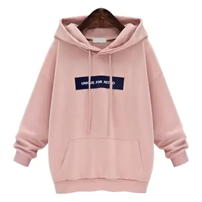 2021 Women Hooded Sweatshirt Set Gray Pink Plus Size