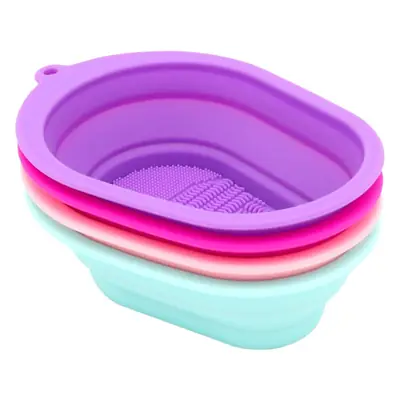 Silicone Makeup Scrubbing Pad & Brush Cleaning Board