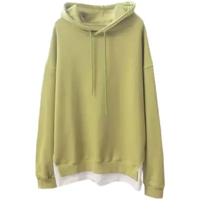 Women Hooded Sweatshirt Set Purple Loose Fit Plus Size