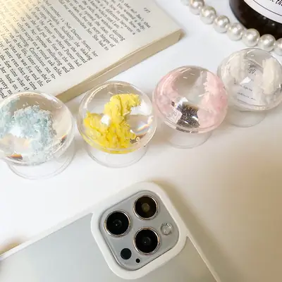 South Korea Ins Crystal Ball Mobile Phone Airbag Bracket