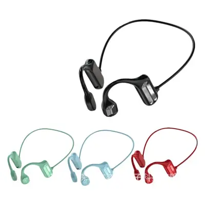Non-In-Ear Bone Conduction Bluetooth Headset Blue