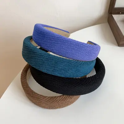 Black Rope Korean Style Face Washing Headband