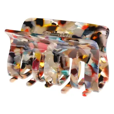 Square Acrylic Hair Clips for Ponytail & Headband