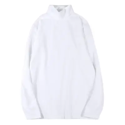 Men White Heavy Cotton Hoodie Winter