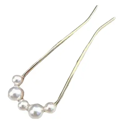 Golden Pearl Cross-Border Hairpin for Bun