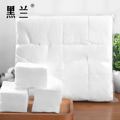 6x7cm Pearl Cotton Makeup Removal Pads for Spa