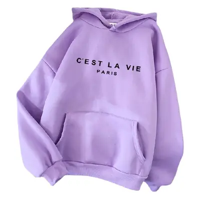 Pink Hooded Vests for Women 2024 Winter Warm Loose Fit