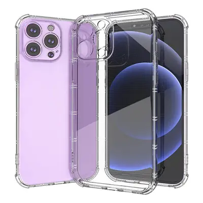 Transparent iPhone 13 Pro Max Anti-Drop Case with Anti-Fingerprint