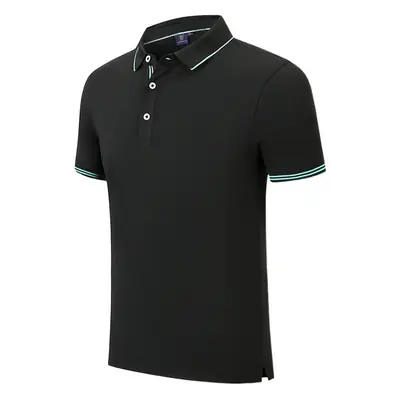 Men Women Orange Polo T-Shirt Short Sleeve