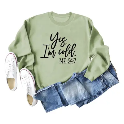 Green Printed Sweatshirt Set for Women with Denim Shorts