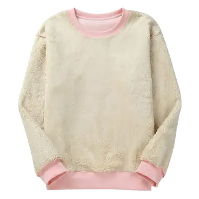 Women's 2021 Black Padded Crew Neck Sweater