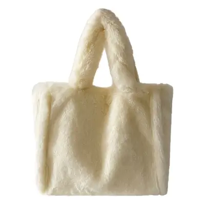 Winter Plush Shoulder Bag Large Capacity Women