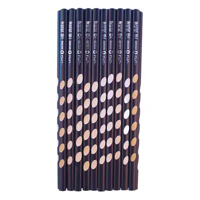 Factory Wholesale Hole Pencil Primary School Students Special 2B Pencil Sketch Painting Triangle Pole Hb Pencil Kidsren's Stationery