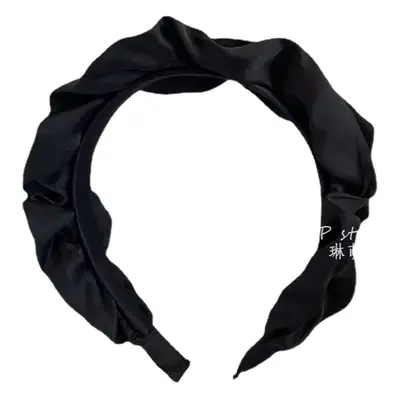Black High-Cranial Hairband for Women