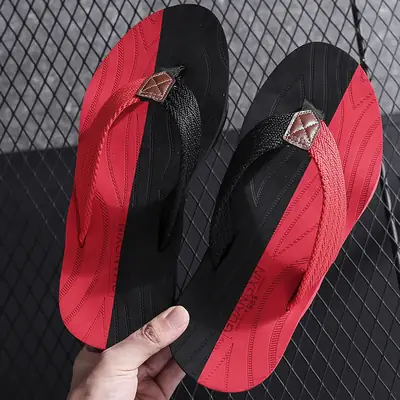 New Summer Flip-Flops men's Outdoor Beach Sandals men's slippers Fashionable Outer Wear Non-Slip Sandals