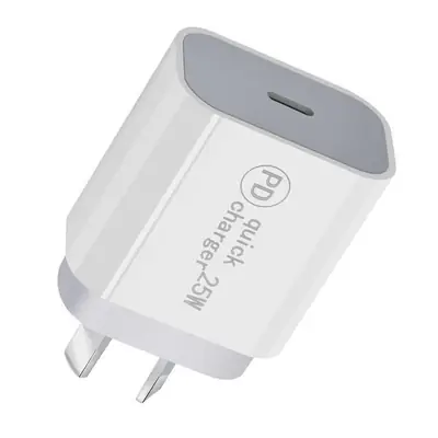 25W Australian Standard PD Charger for iPhone