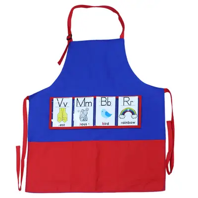 Felt Picture Book Apron for Kids Teaching Use