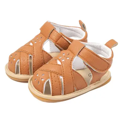 Foreign Trade Hot Style 0-1 Year Old Summer Baby Casual and Comfortable Baotou Breathable Sandals Soft Sole Non-Slip Baby Shoes