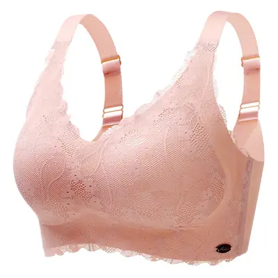 Seamless Large Size Intimates for Fat Mm, Ultra-Thin, Push-Up, Auxiliary Breasts, Anti-Sagging, Sports Big Breasts, Small Bra